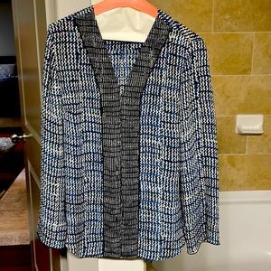 Nic + Zoe patterned blouse - M
